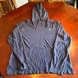 Polo Ralph Lauren Navy Hooded Tee (Large)
